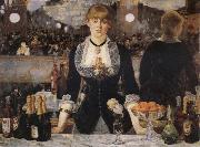 Edouard Manet A Bar at the Folies Bergere oil painting artist